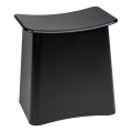 WENKO 25157100 - Stolček WING 45x48 cm črne barve