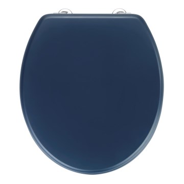 WENKO 25172100-WC deska PRIMA 37x41 cm modra/srebrna