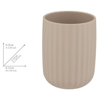 WENKO 25183100 - Kozarec AGROPOLI 7,5x10 cm bež