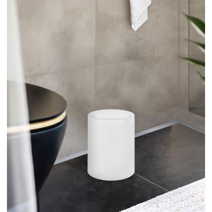 WENKO 25209100 - Koš ATRI 21x25,5 cm bel