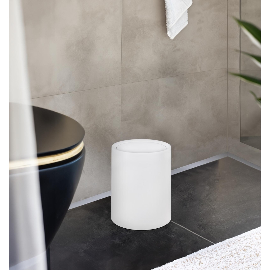 WENKO 25209100 - Koš ATRI 21x25,5 cm bel