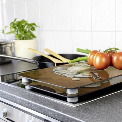 WENKO 2521280100 - Pokrov za desko 52x30 cm večbarven/siv/prozoren