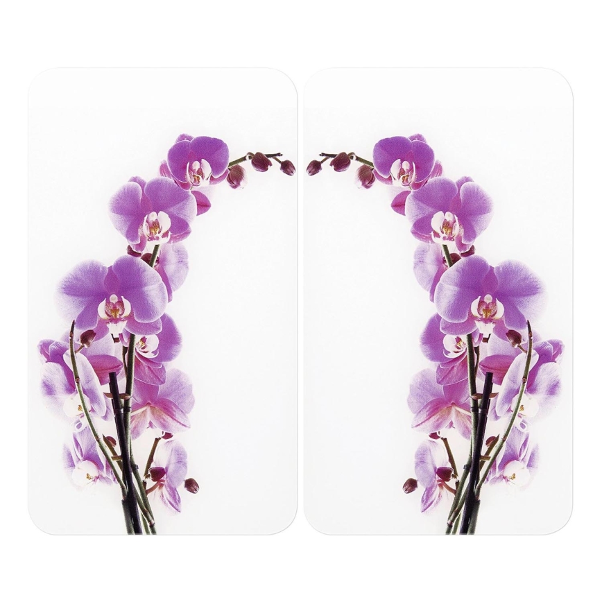 WENKO 2521433500 - Pokrov za desko ABDECKPLATTE - cvet/rastlina 30x52 cm pisan