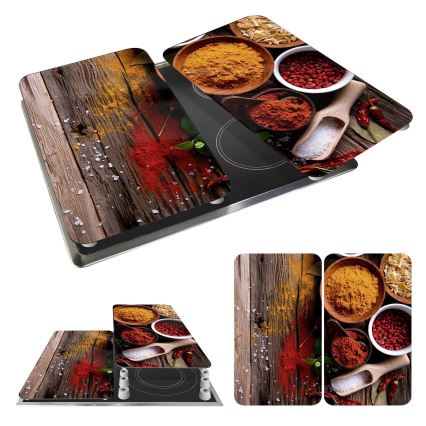 WENKO 2521467100 - Pokrov za desko 30x52 cm večbarven/siv/prozoren