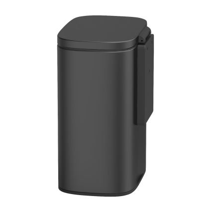 WENKO 25338100 - Koš SARE 21,5x29,5 cm črn