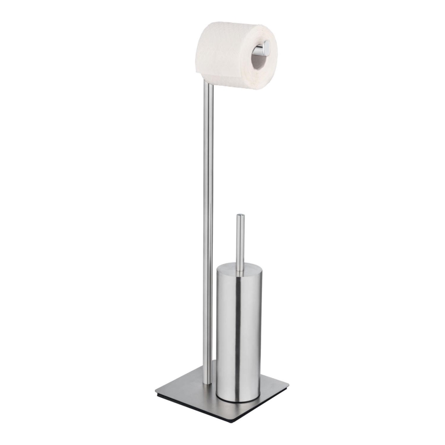WENKO 25378100 - WC ščetka RECCO 20x71,5 cm saten