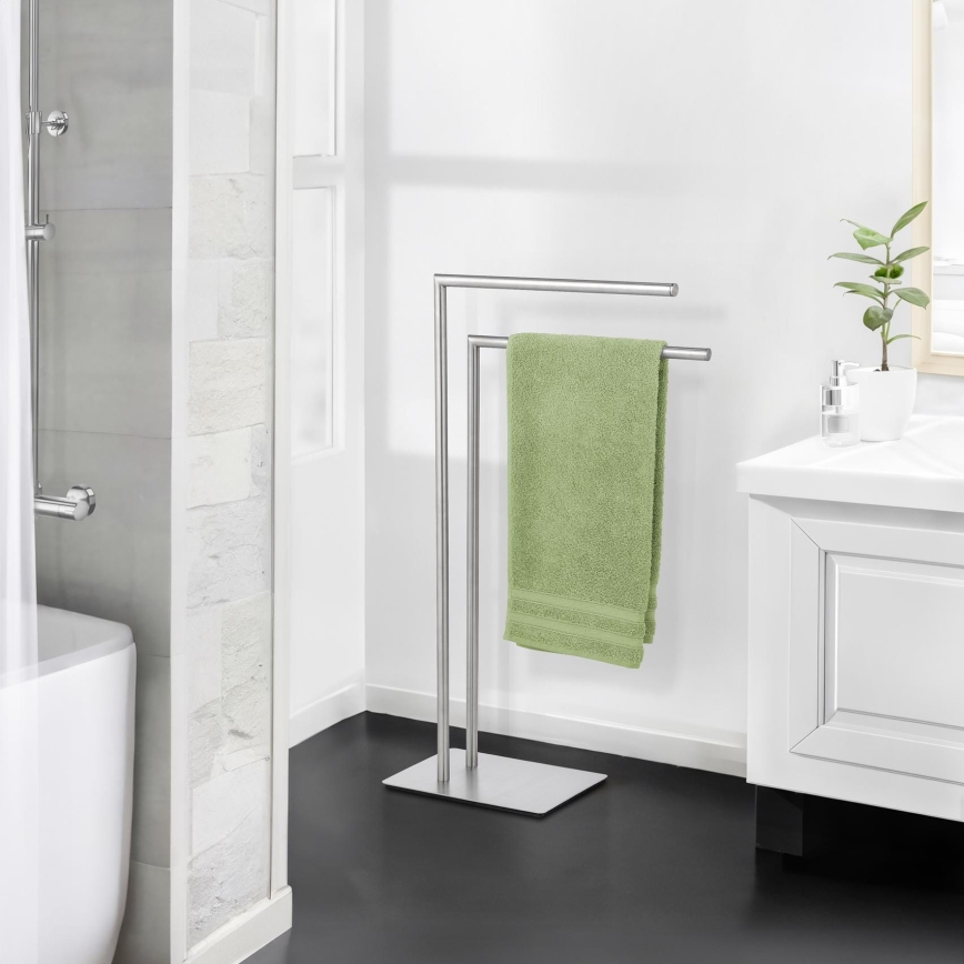 WENKO 25379100 - Stojalo za brisače RECCO 48x80,5 cm saten