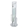 WENKO 25384100 - Komplet za WC SULMONA 25x76 cm srebrna/črna