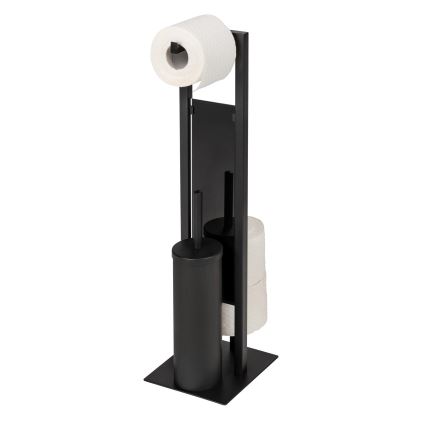 WENKO 25400100 - WC krtača RIVALTA 18x70 cm črna