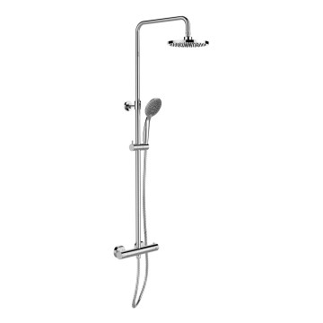 WENKO 25483100 - Tuš sistem WATERSAVING SYSTEM 120 cm sijajni krom