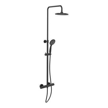WENKO 25484100 - Tušni sistem WATERSAVING SYSTEM 12x120 cm črna