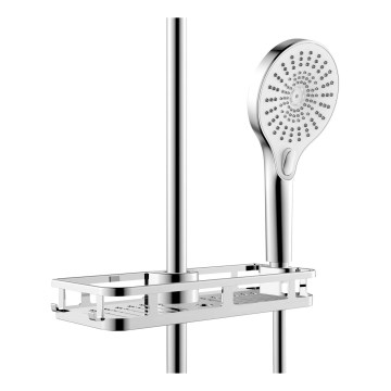 WENKO 25490100 - Polica LIBERTÀ 28,5x11,5 cm sijajni krom