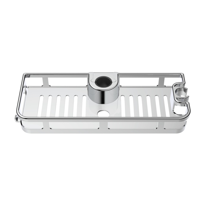 WENKO 25490100 - Polica LIBERTÀ 28,5x11,5 cm sijajni krom