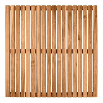 WENKO 25522100 - Predpražnik ACACIA 55x55 cm rjav