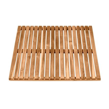 WENKO 25522100 - Predpražnik ACACIA 55x55 cm rjav