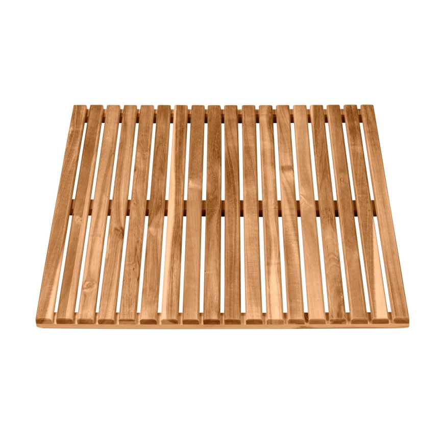 WENKO 25522100 - Predpražnik ACACIA 55x55 cm rjav