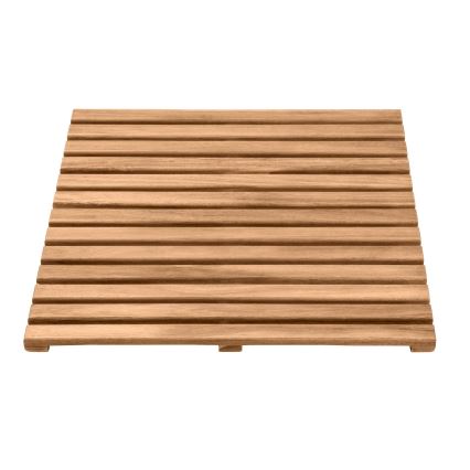 WENKO 25522100 - Predpražnik ACACIA 55x55 cm rjav