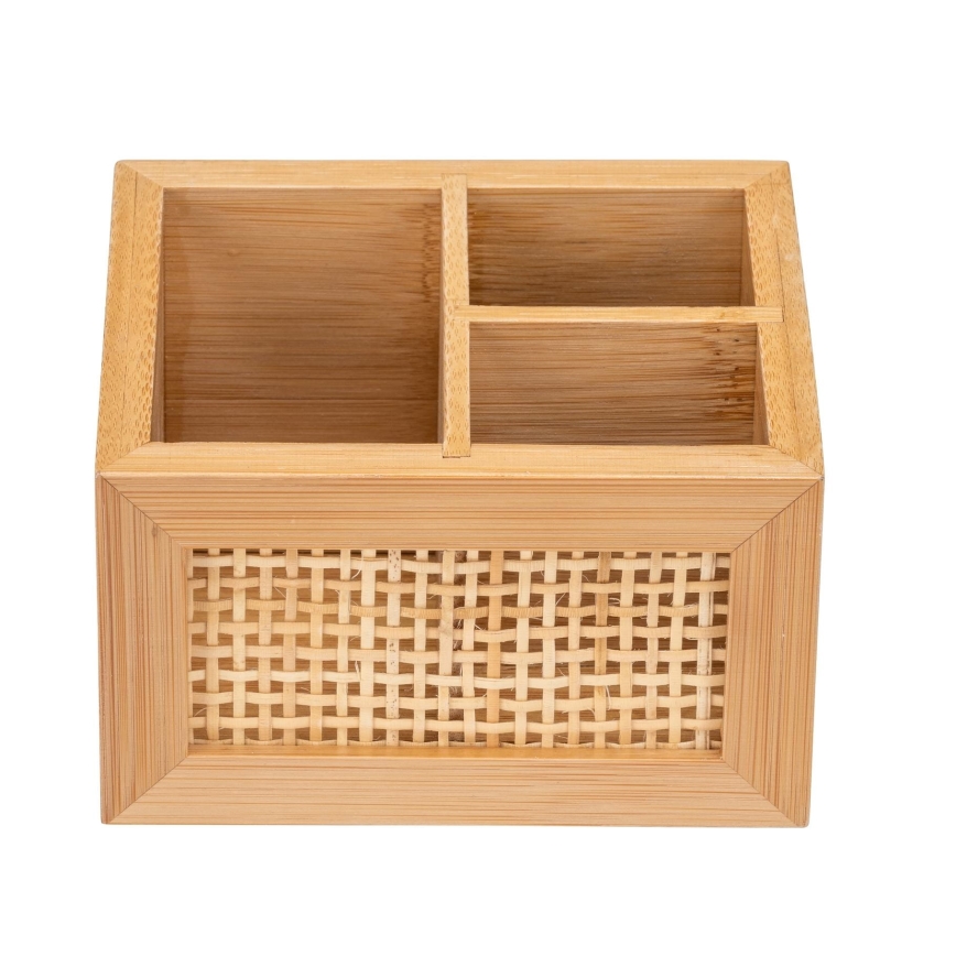 WENKO 25600100 - Organizator ALLEGRE 12x9 cm rjave barve