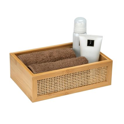 WENKO 25602100 - Pladenj za kad ALLEGRE 22x15 cm rjav