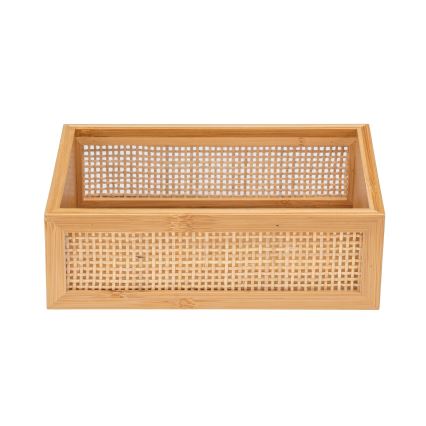 WENKO 25602100 - Pladenj za kad ALLEGRE 22x15 cm rjav