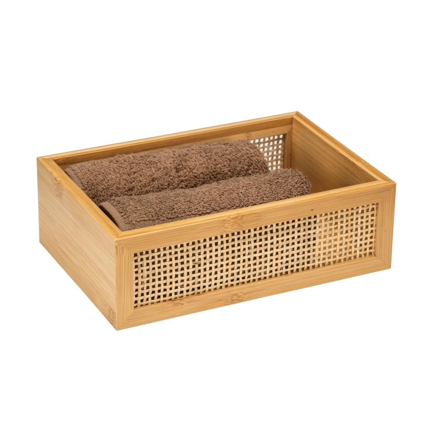 WENKO 25602100 - Pladenj za kad ALLEGRE 22x15 cm rjav