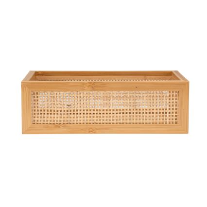 WENKO 25602100 - Pladenj za kad ALLEGRE 22x15 cm rjav
