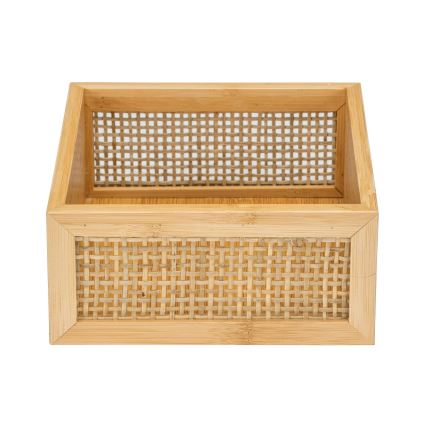 WENKO 25602100 - Pladenj za kad ALLEGRE 22x15 cm rjav