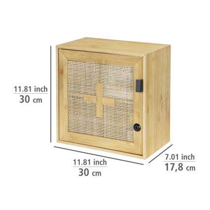 WENKO 25613100 - Omara ALLEGRE 30x30 cm rjava