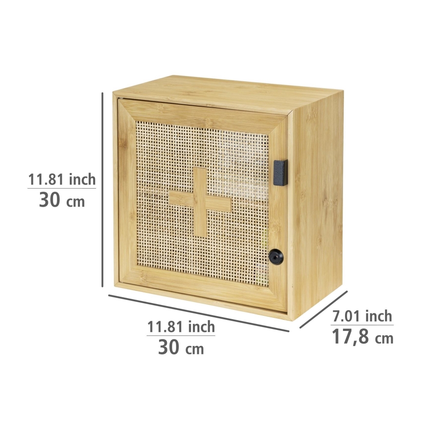 WENKO 25613100 - Omara ALLEGRE 30x30 cm rjava