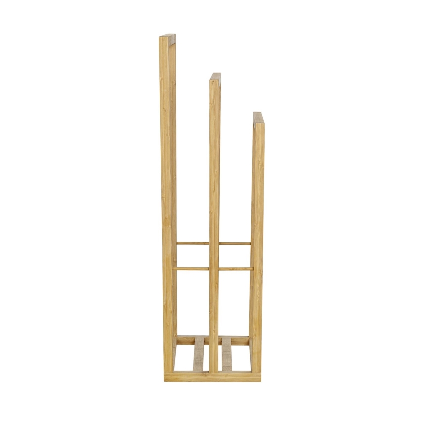 WENKO 25629100 - Stojalo za brisače BAMBUSA 42,5x82 cm rjavo