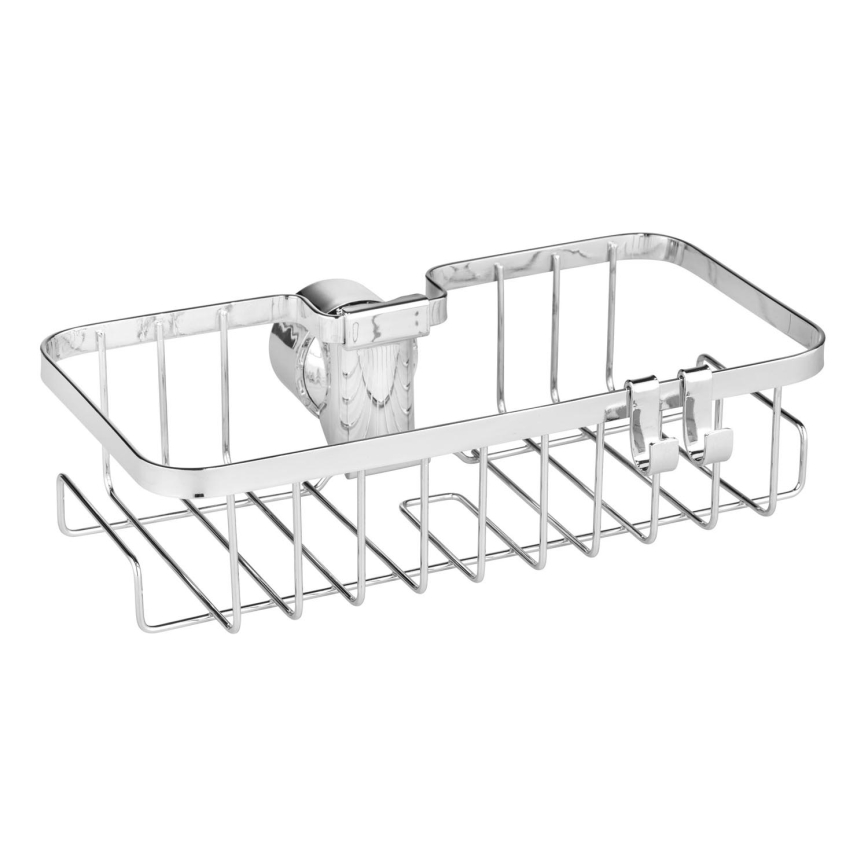 WENKO 25678100 - Košarica FLORESTA 24x14 cm srebrna