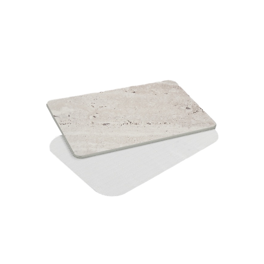 WENKO 25964100 - Kopalna preproga PUNA 39x60 cm siva