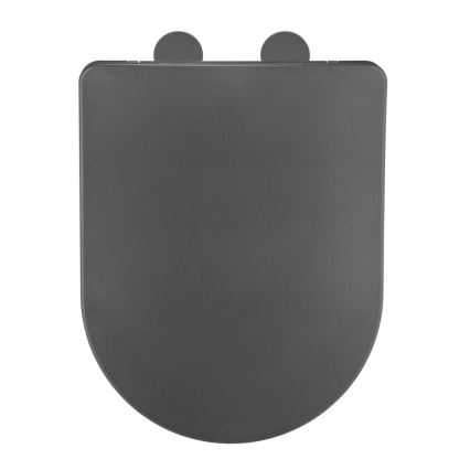 WENKO 26030100 - WC sedež GALATI 46x36 cm antracit