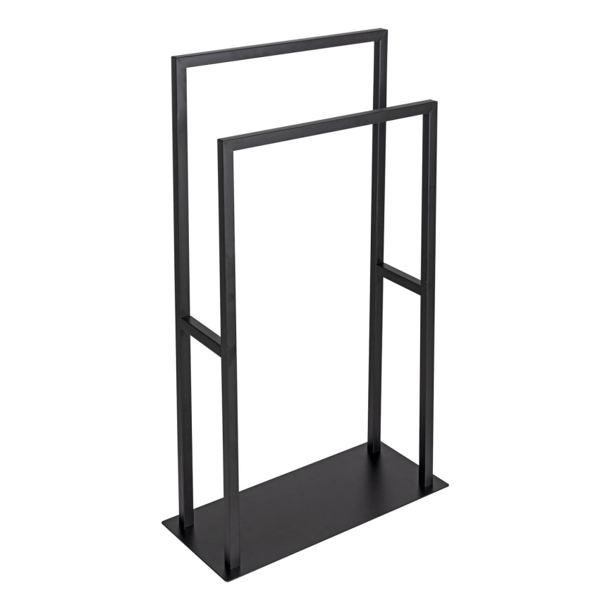 WENKO 26056100 - Stojalo za brisače RIVALTA 46x80 cm nerjaveče jeklo/črna