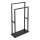 WENKO 26056100 - Stojalo za brisače RIVALTA 46x80 cm nerjaveče jeklo/črna