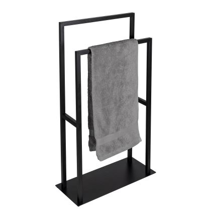 WENKO 26056100 - Stojalo za brisače RIVALTA 46x80 cm nerjaveče jeklo/črna