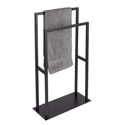 WENKO 26056100 - Stojalo za brisače RIVALTA 46x80 cm nerjaveče jeklo/črna