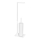 WENKO 26072100 - WC krtača HELLA 15x69 cm bela