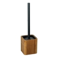 WENKO 26104100 - WC krtača SERRO 10x37 cm rjava/črna