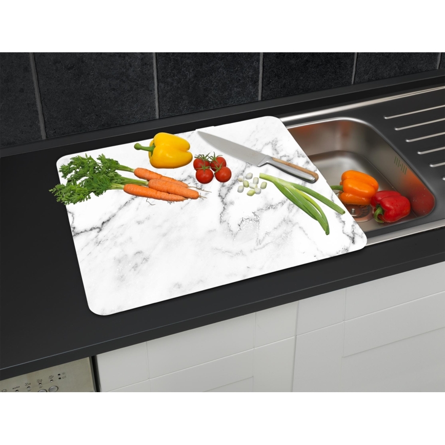 WENKO 2712929500 - Deska ABDECKPLATTE - NEUTRAL 56x50 cm večbarvna/prozorna