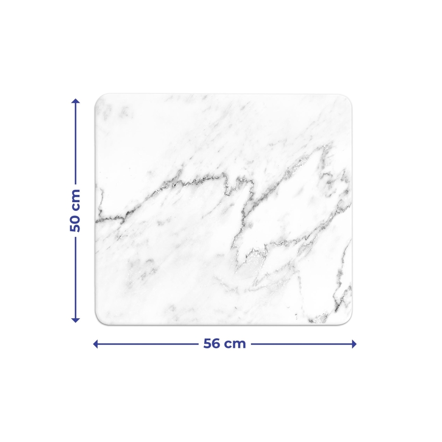 WENKO 2712929500 - Pokrovna plošča ABDECKPLATTE - NEUTRAL 56x50 cm večbarvna/prozorna
