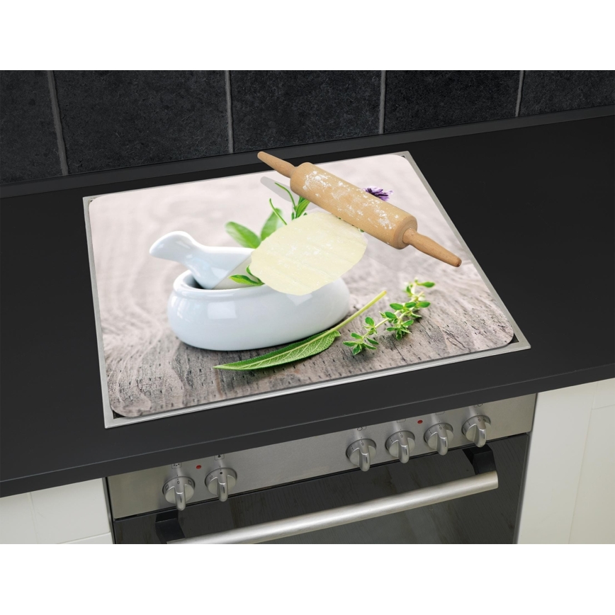 WENKO 2712940500 - Pokrovna plošča za živila - 56 x 50 cm, večbarvna/prozorna