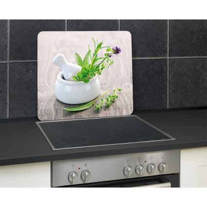 WENKO 2712940500 - Pokrovna plošča za živila - 56 x 50 cm, večbarvna/prozorna