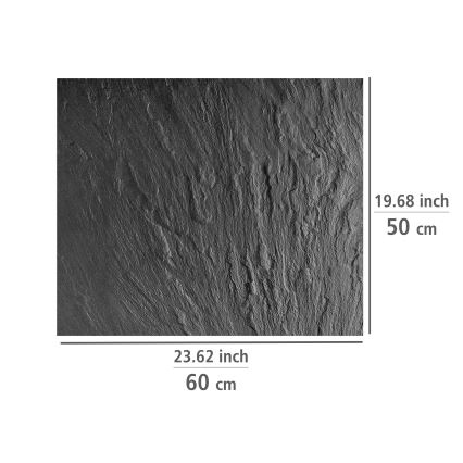 WENKO 2713550100 - Zaščita plošče SLATE 60x50 cm, večbarvna