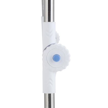 WENKO 3772020100 - Stojalo za sušenje PROFI 65x150 cm iz nerjavečega jekla / srebrno / belo