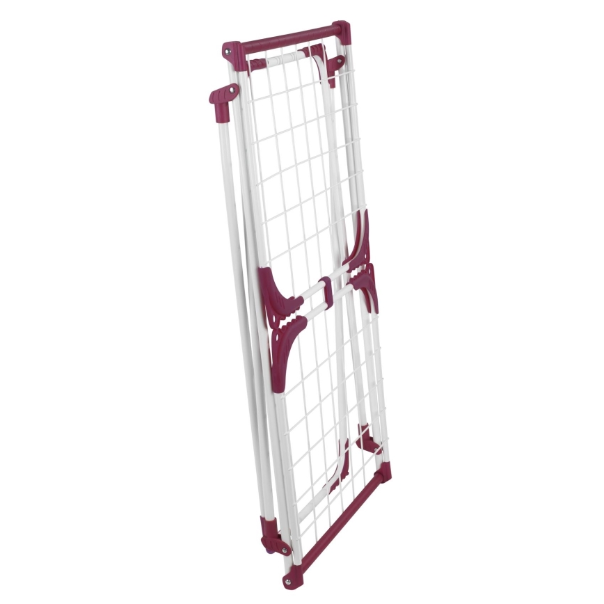 WENKO 3774021100 - Sušilec perila SUMMER DRY 153x76 cm bela/rožnata
