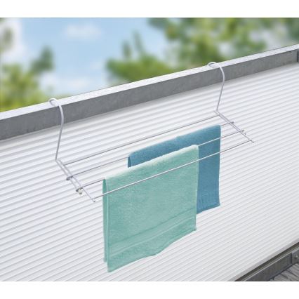 WENKO 3780010100 - Sušalo za perilo 58x16 cm belo