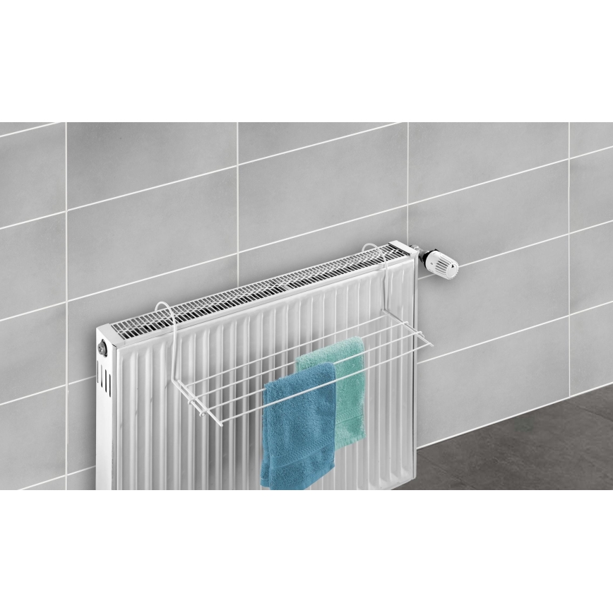 WENKO 3780010100 - Sušalo za perilo 58x16 cm belo