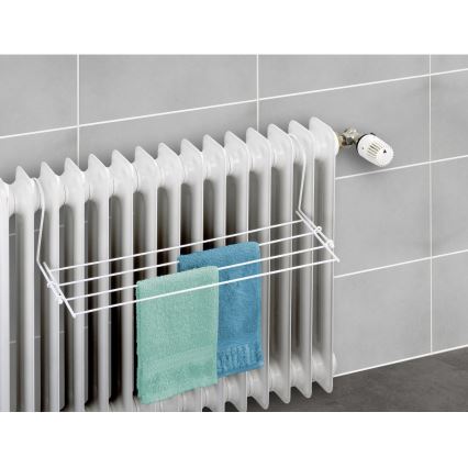WENKO 3780010100 - Sušilnik za perilo 58x16 cm bel