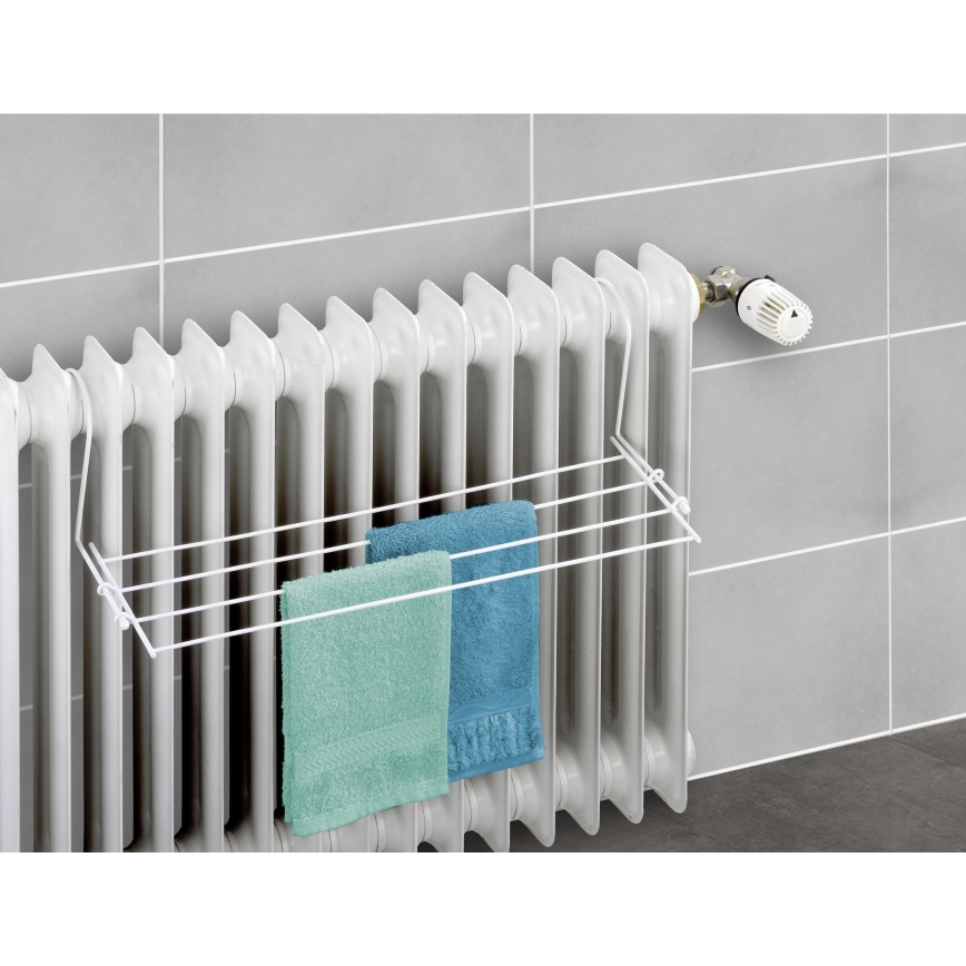 WENKO 3780010100 - Sušilnik za perilo 58x16 cm bel